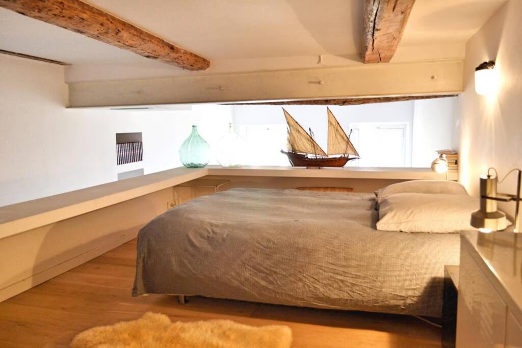 Apartamento 06J - Superb Duplex Loft With Ac - Sea View Niza Exterior foto