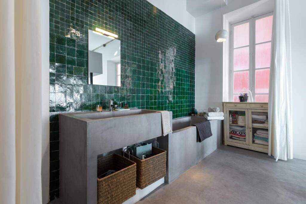 Apartamento 06J - Superb Duplex Loft With Ac - Sea View Niza Exterior foto