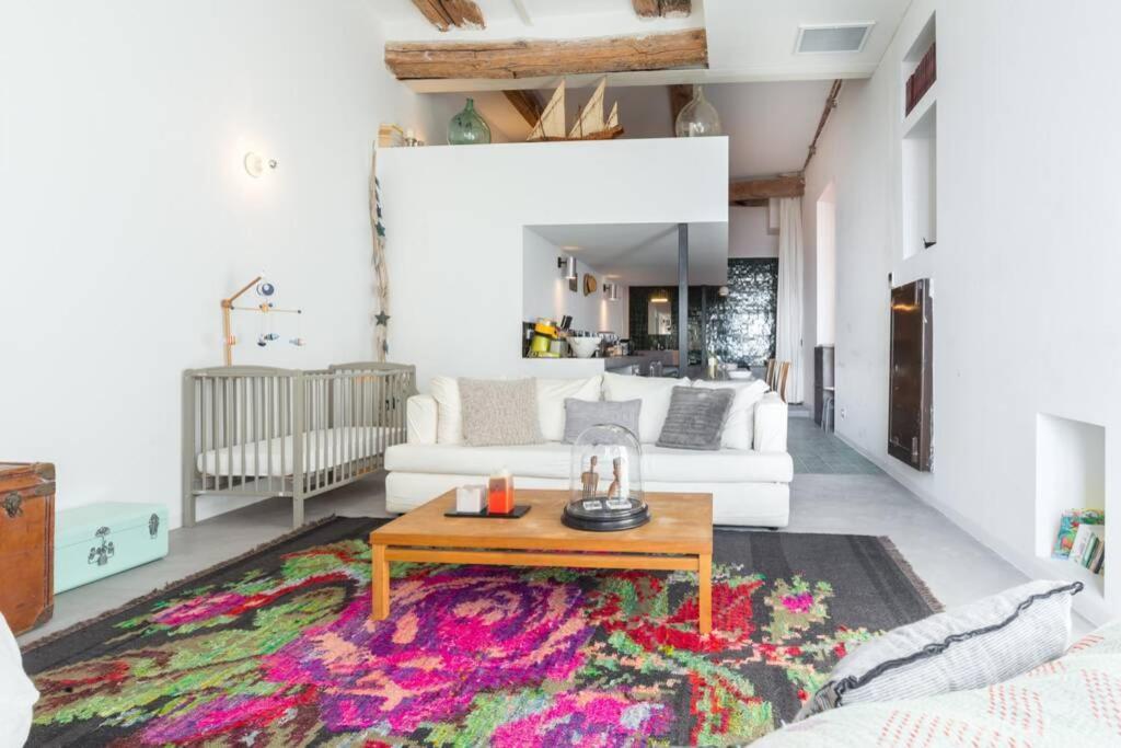 Apartamento 06J - Superb Duplex Loft With Ac - Sea View Niza Exterior foto
