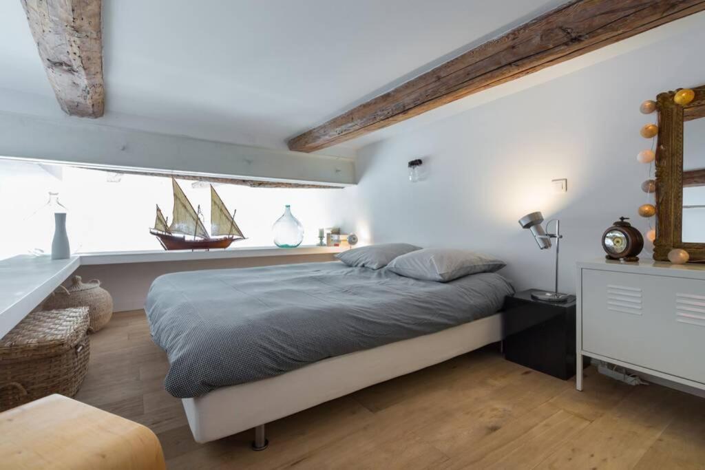 Apartamento 06J - Superb Duplex Loft With Ac - Sea View Niza Exterior foto