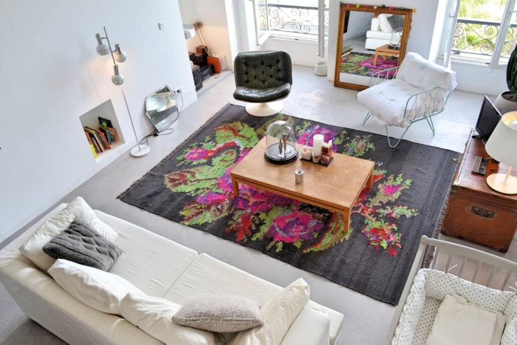 Apartamento 06J - Superb Duplex Loft With Ac - Sea View Niza Exterior foto
