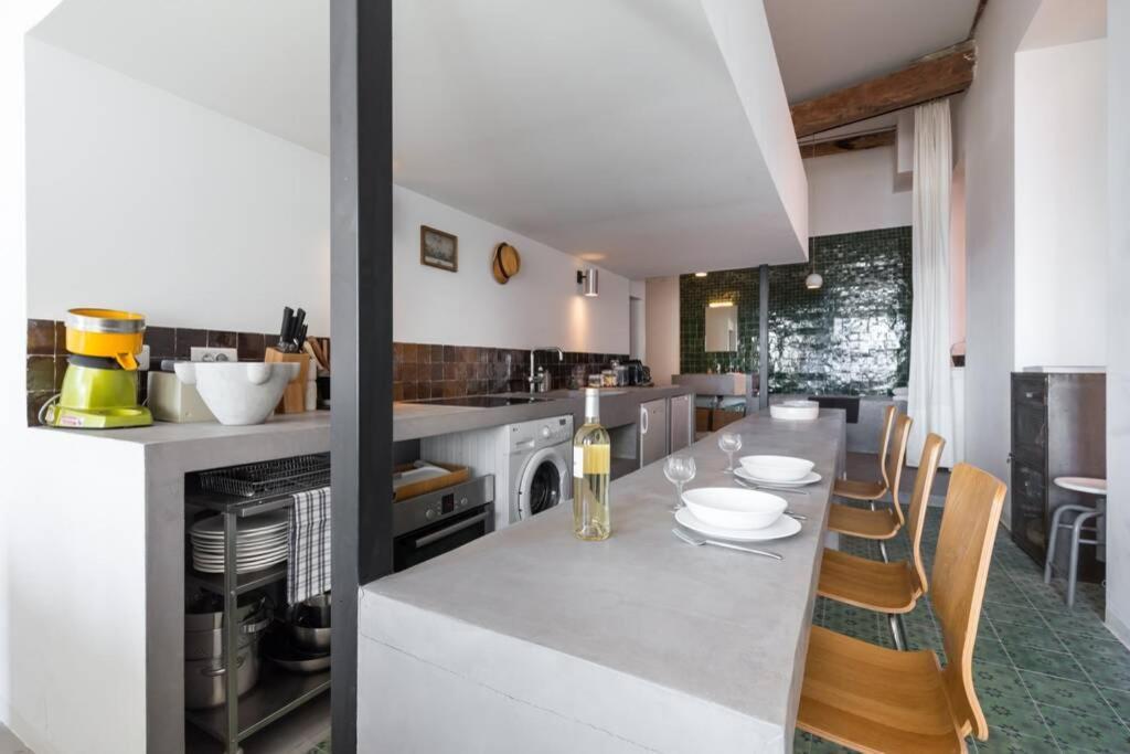 Apartamento 06J - Superb Duplex Loft With Ac - Sea View Niza Exterior foto