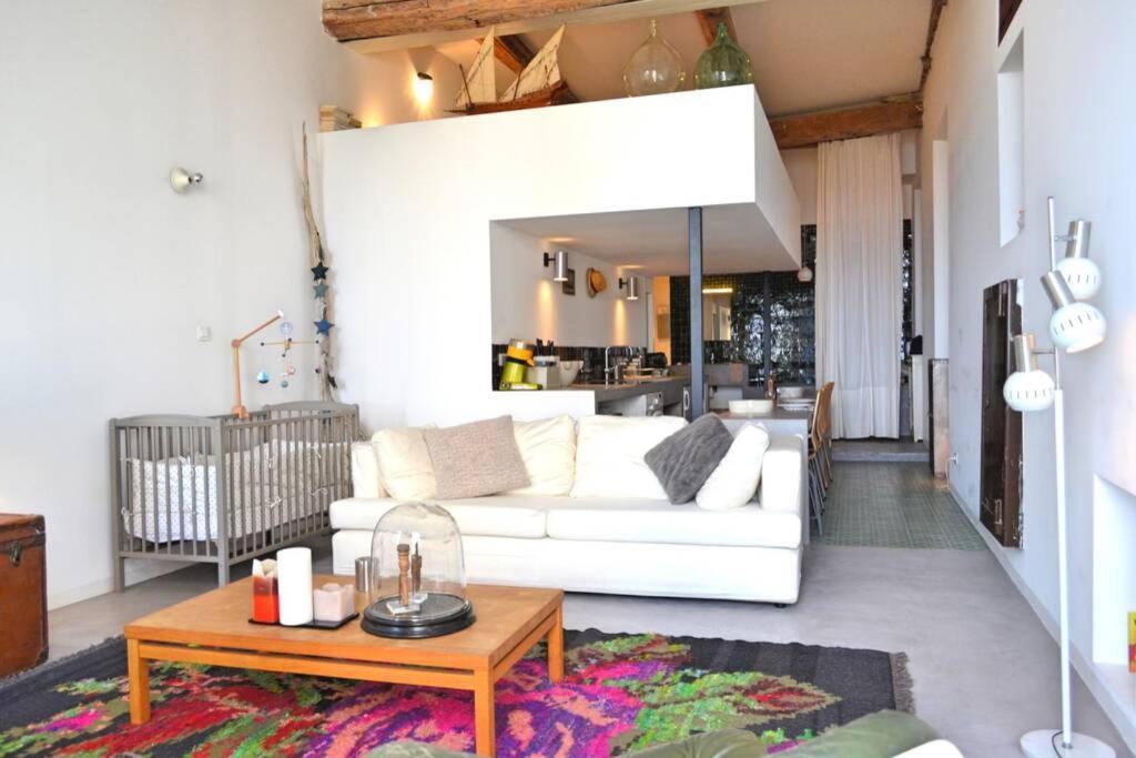 Apartamento 06J - Superb Duplex Loft With Ac - Sea View Niza Exterior foto