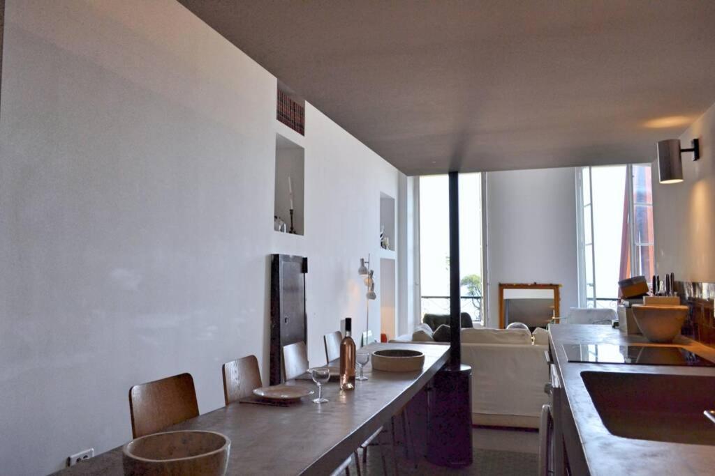 Apartamento 06J - Superb Duplex Loft With Ac - Sea View Niza Exterior foto