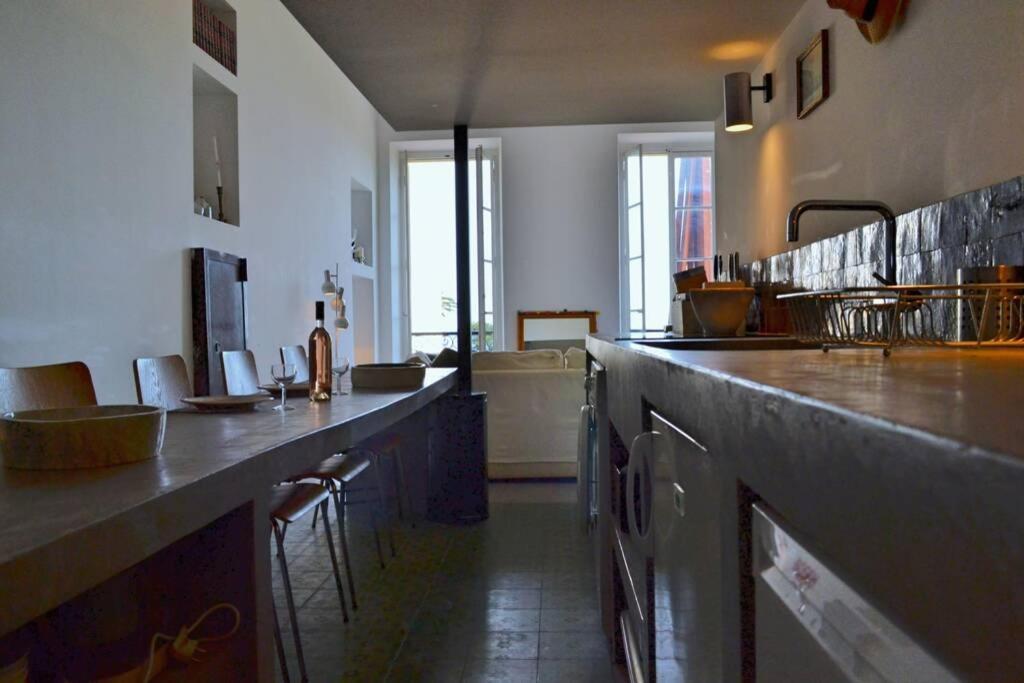 Apartamento 06J - Superb Duplex Loft With Ac - Sea View Niza Exterior foto